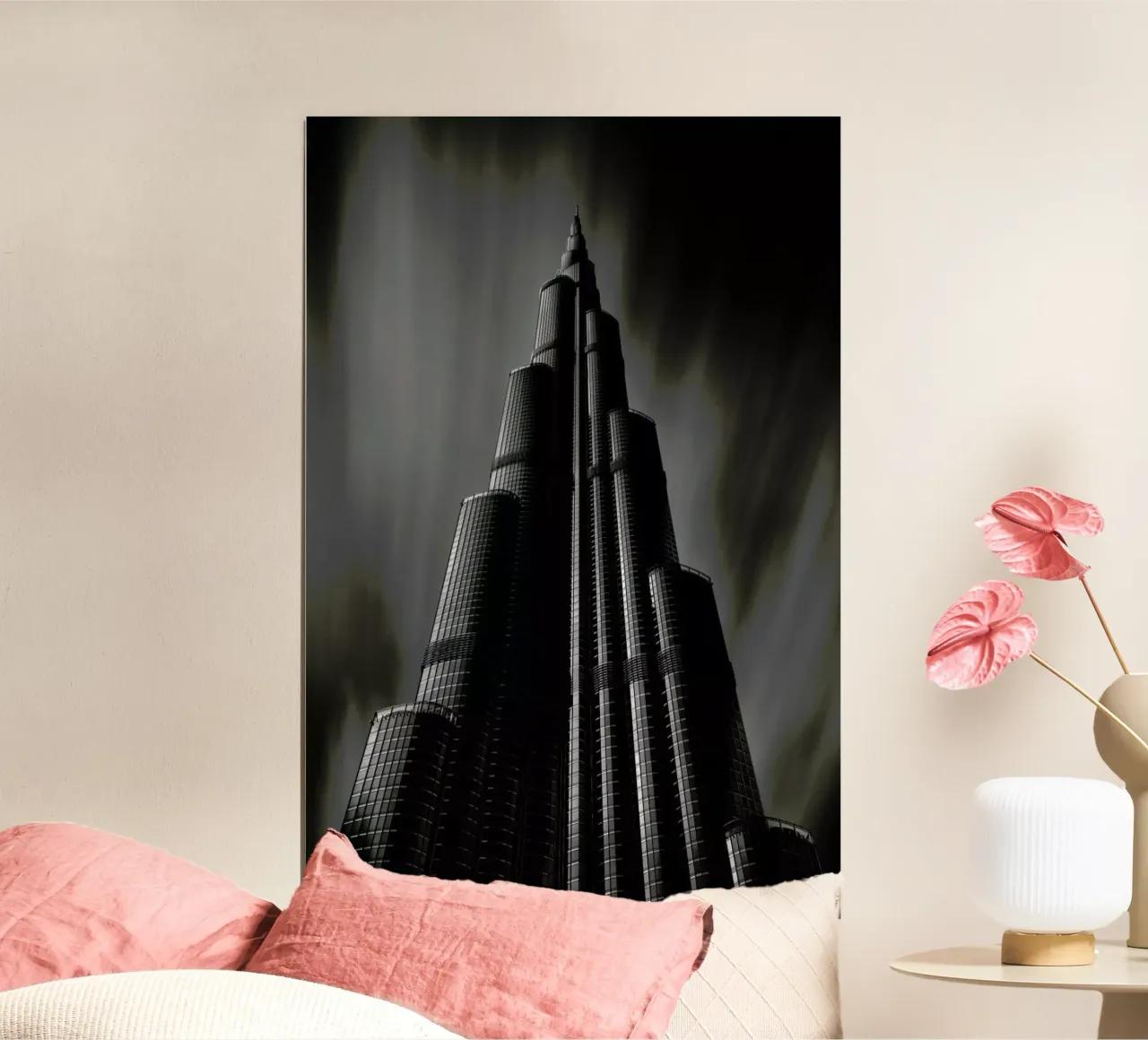 Burj Khalifa Study 1 carta hahnemühle da Michael J. Reibert