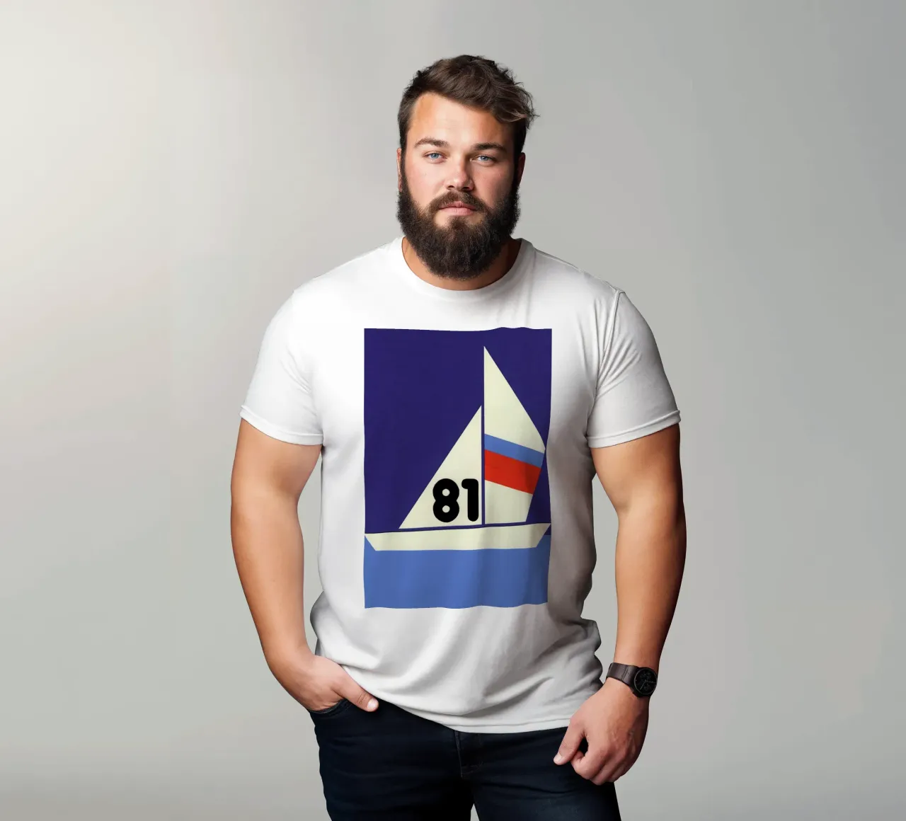 Sailing Regatta 81 t-shirt da Rosi Feist