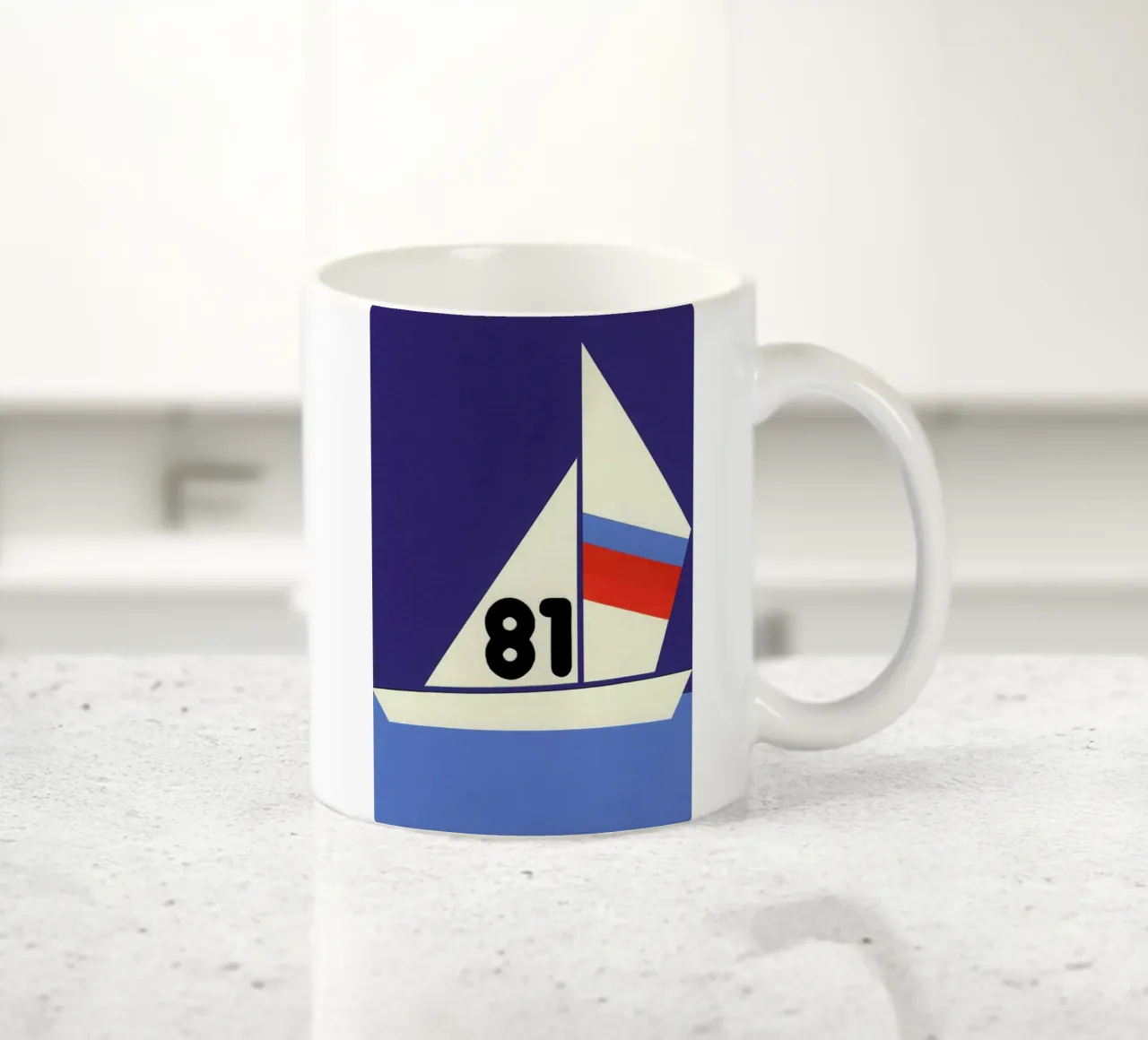 Sailing Regatta 81 tazza in ceramica da Rosi Feist
