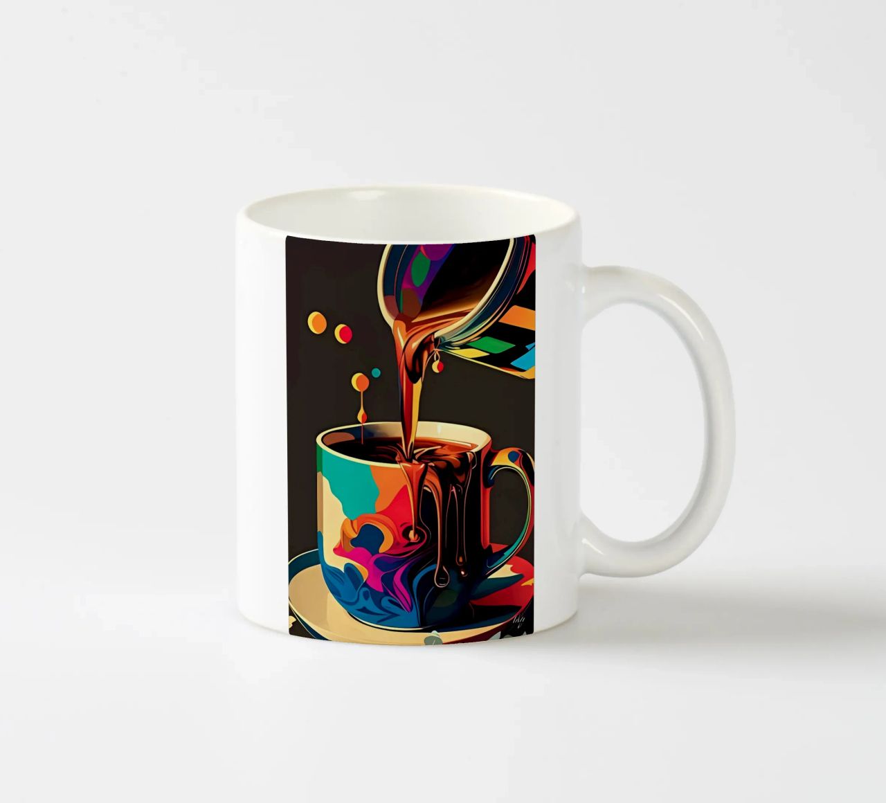 Minimalist Art 141 ceramic mug by Erika C White