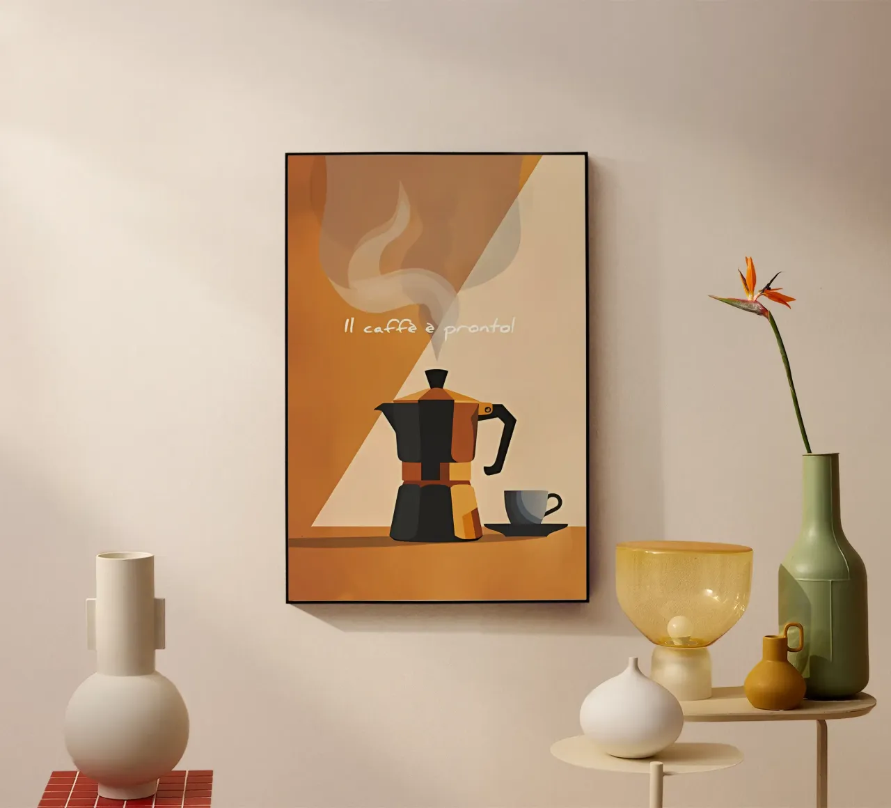 Minimalist Art 142 acrylic glass by Erika C White