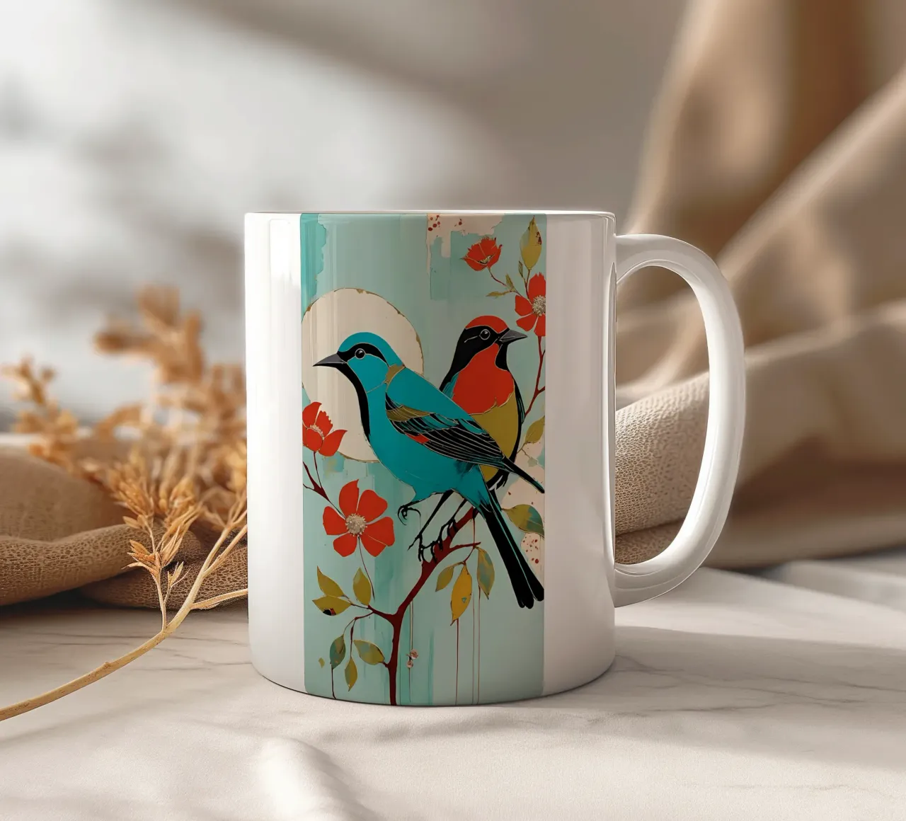 Art minimaliste 143 mug en céramique de Erika C White