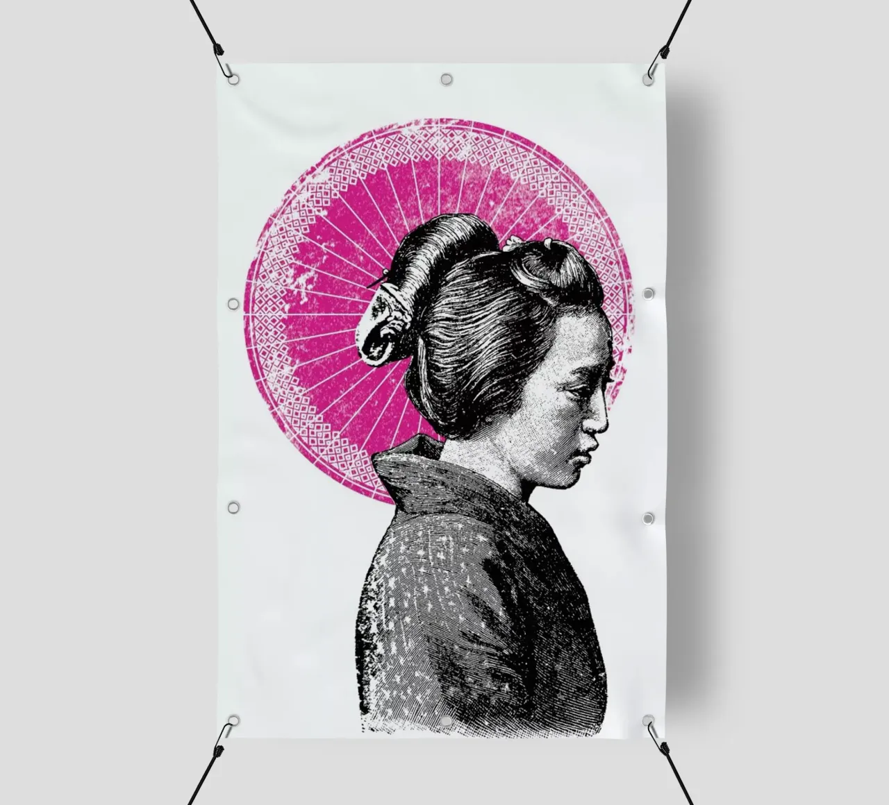 Geisha telo in pvc da Amy & Kurt