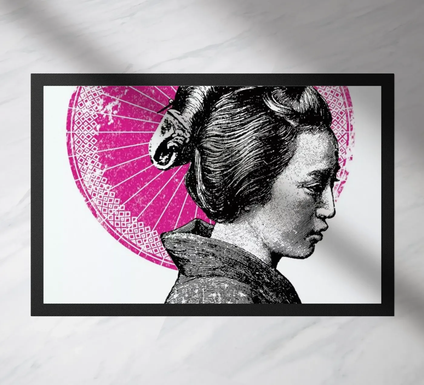 Geisha Fußmatte von Amy & Kurt