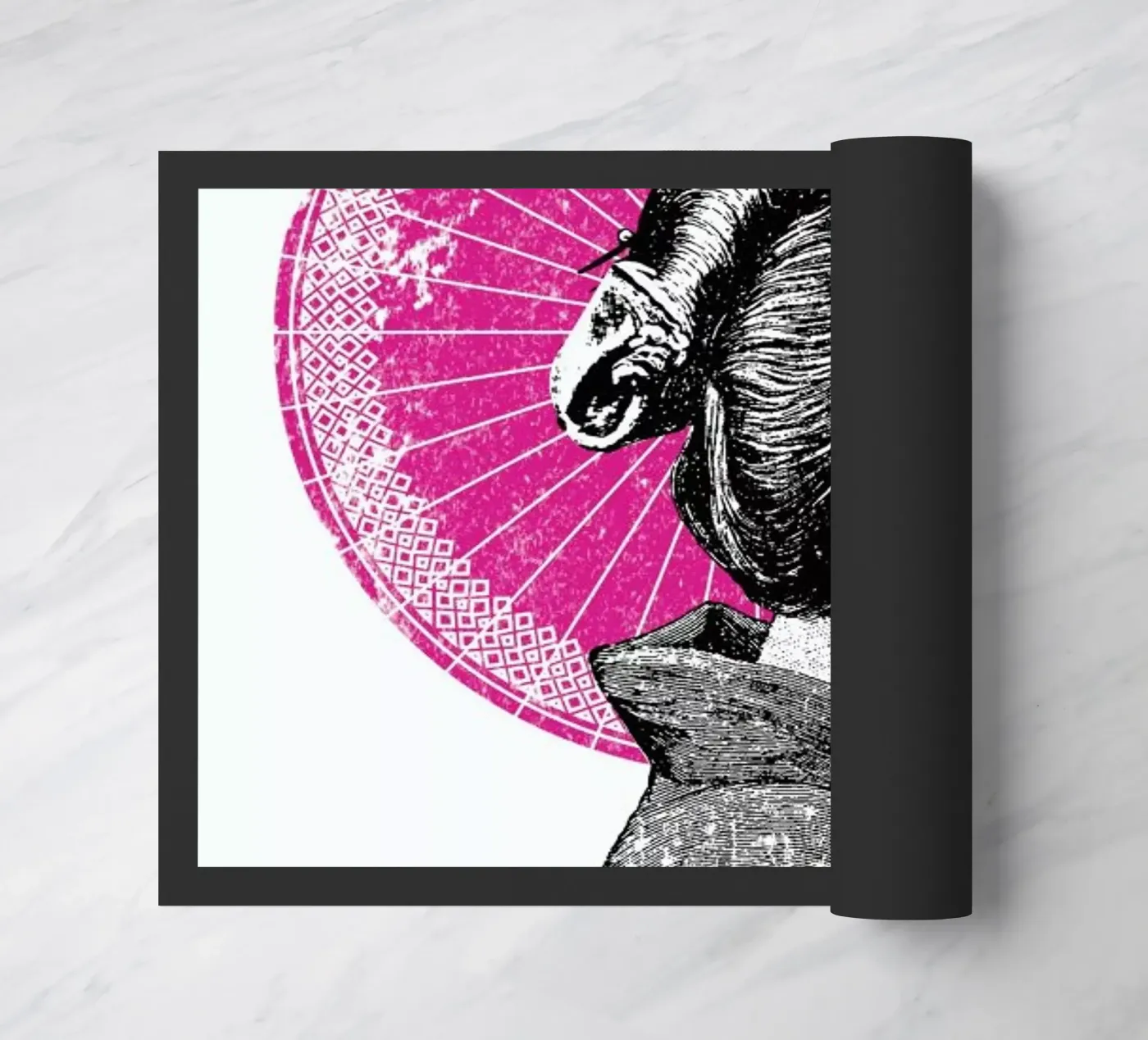 Geisha Fußmatte von Amy & Kurt