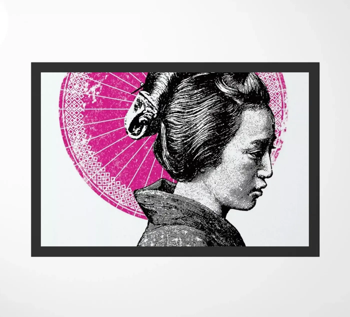 Geisha Fußmatte von Amy & Kurt