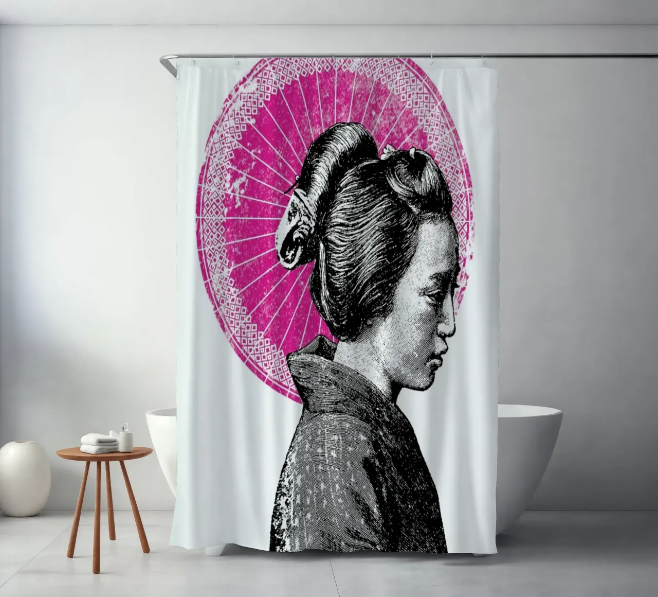Geisha tenda da doccia da Amy & Kurt