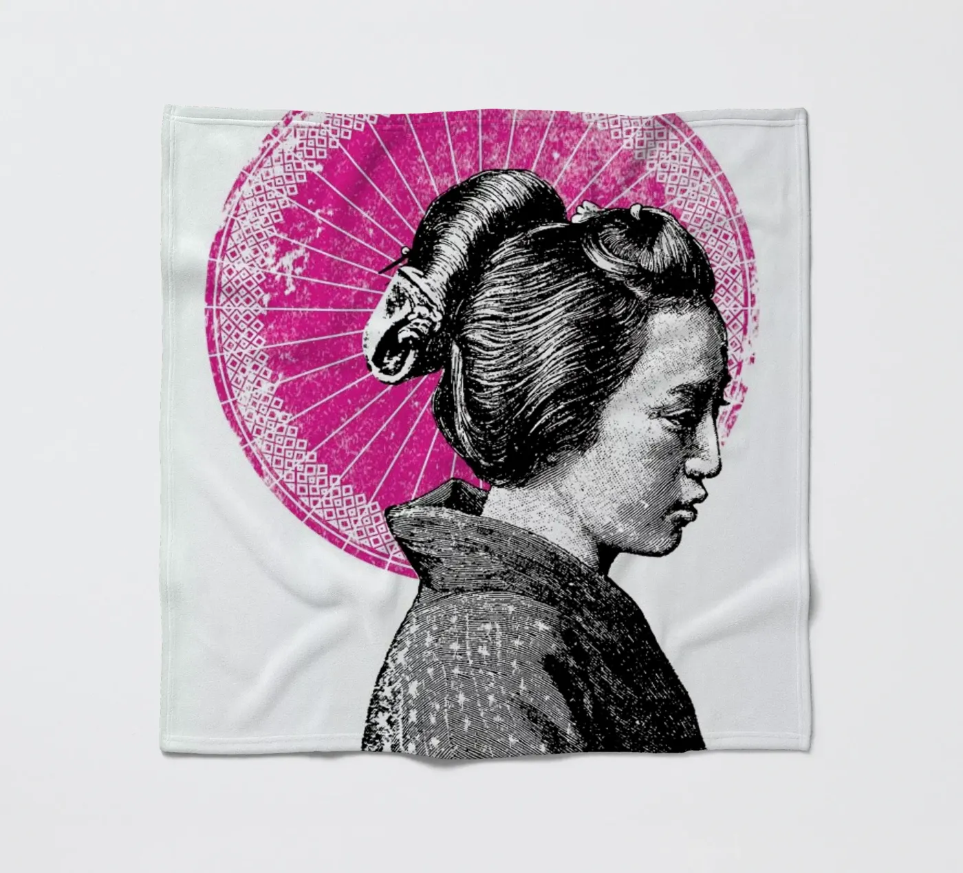 Geisha Fleecedecke von Amy & Kurt