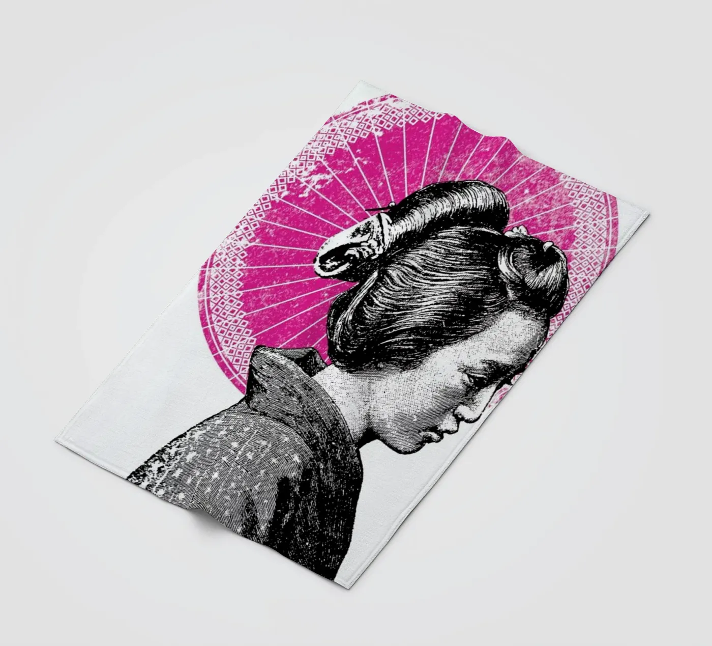 Geisha Fleecedecke von Amy & Kurt