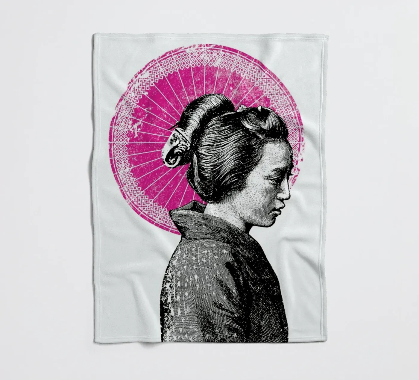 Geisha Fleecedecke von Amy & Kurt