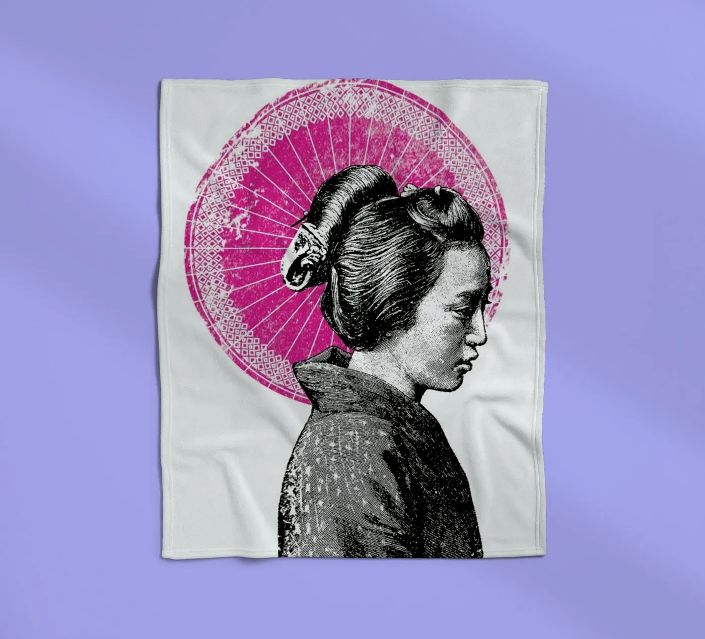 Geisha Fleecedecke von Amy & Kurt