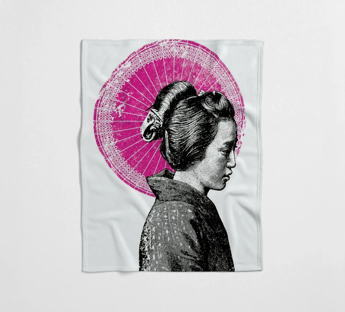 Geisha Fleecedecke von Amy & Kurt