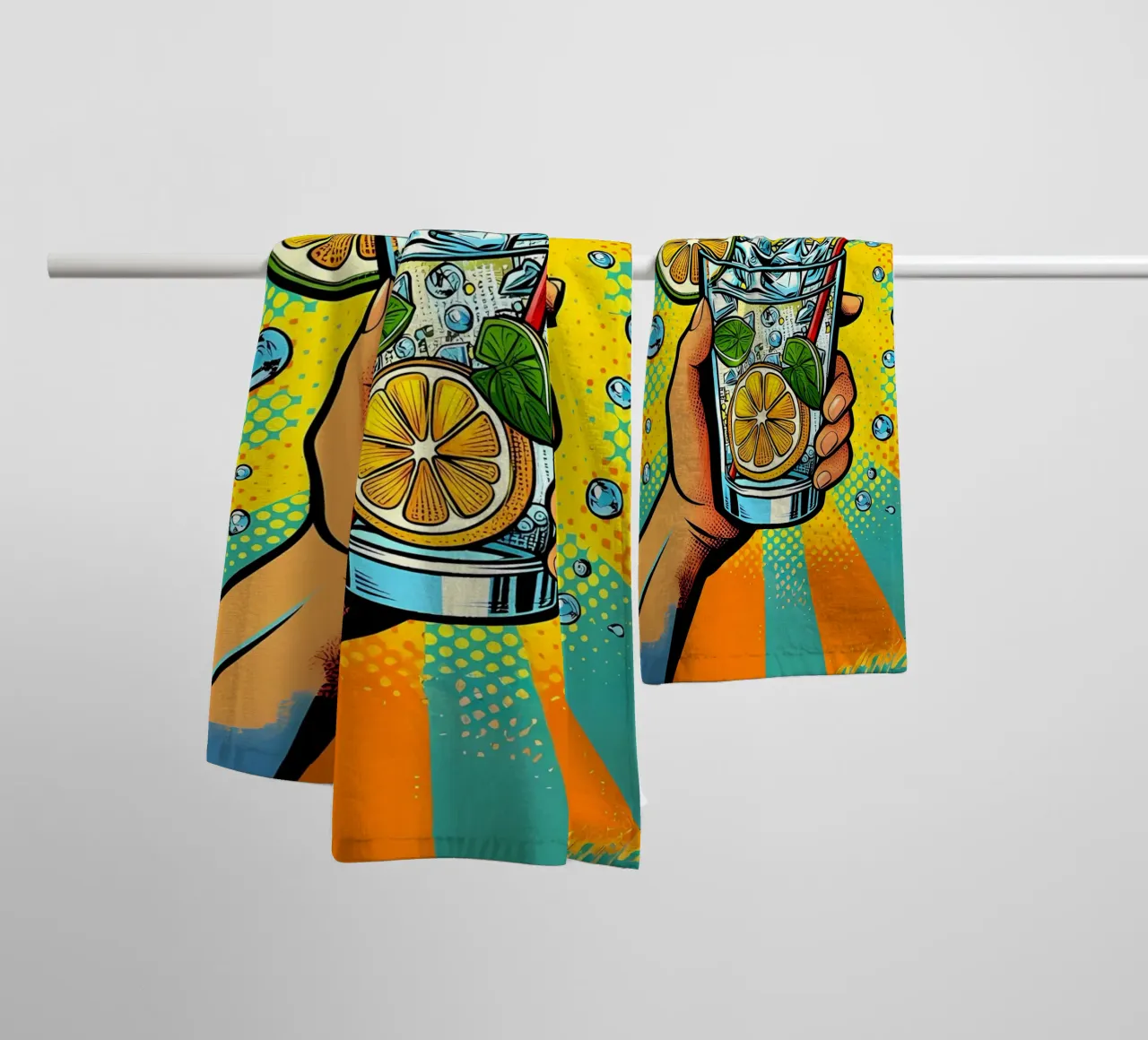 Minimalist Art 145 towel by Erika C White