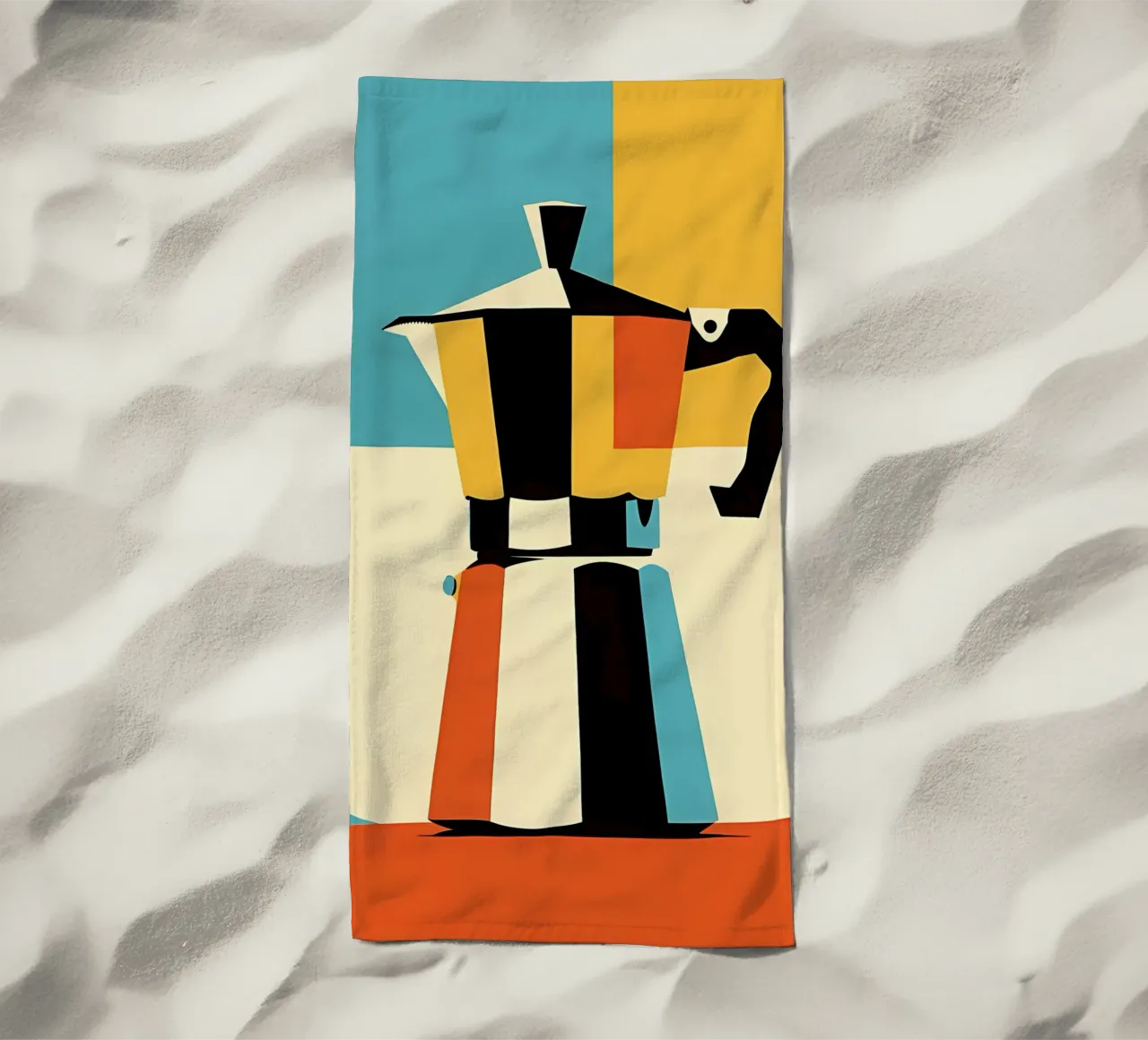 Arte minimalista 147 telo mare da Erika C White