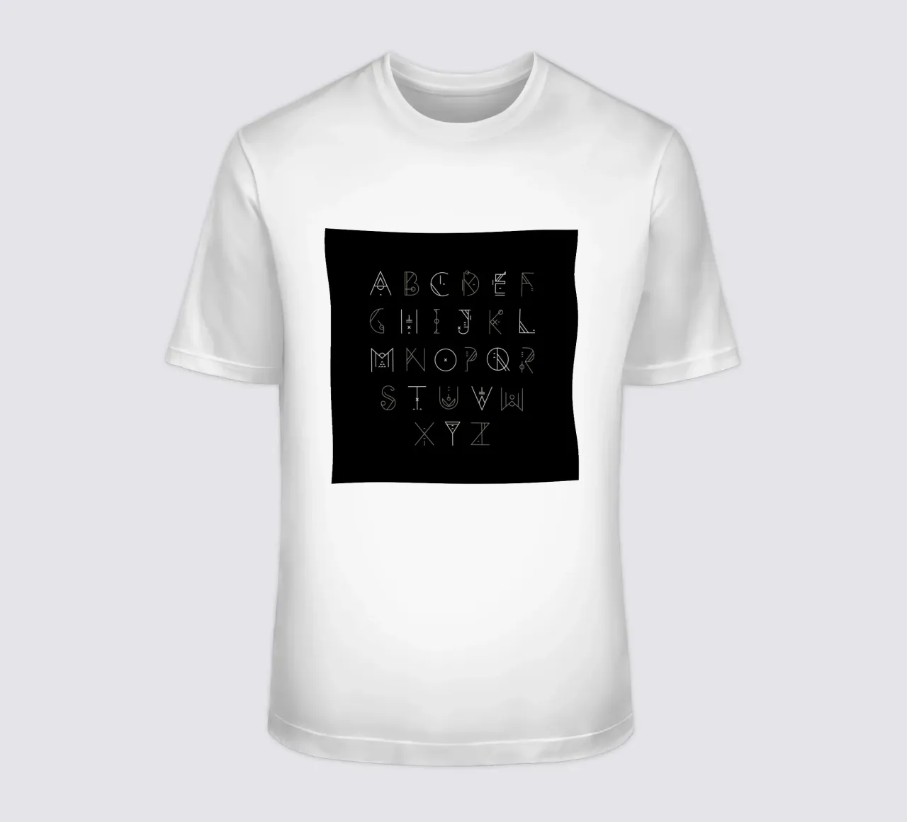 Zenith Font t-shirt da Petros Afshar