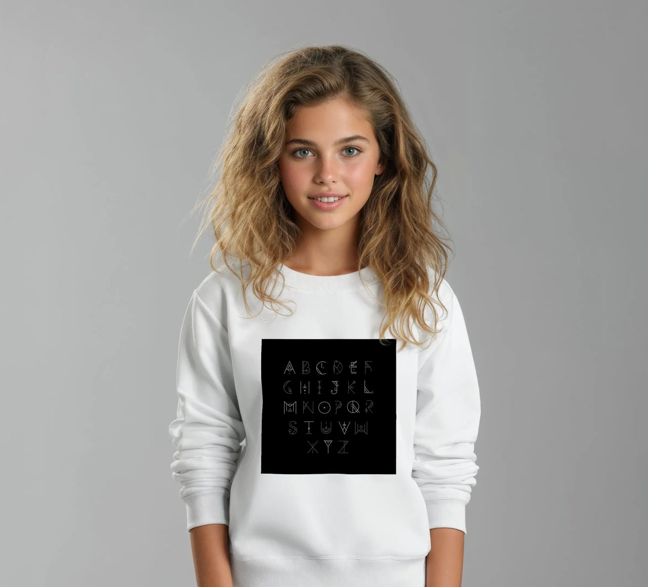 Zenith Font felpa bambino da Petros Afshar