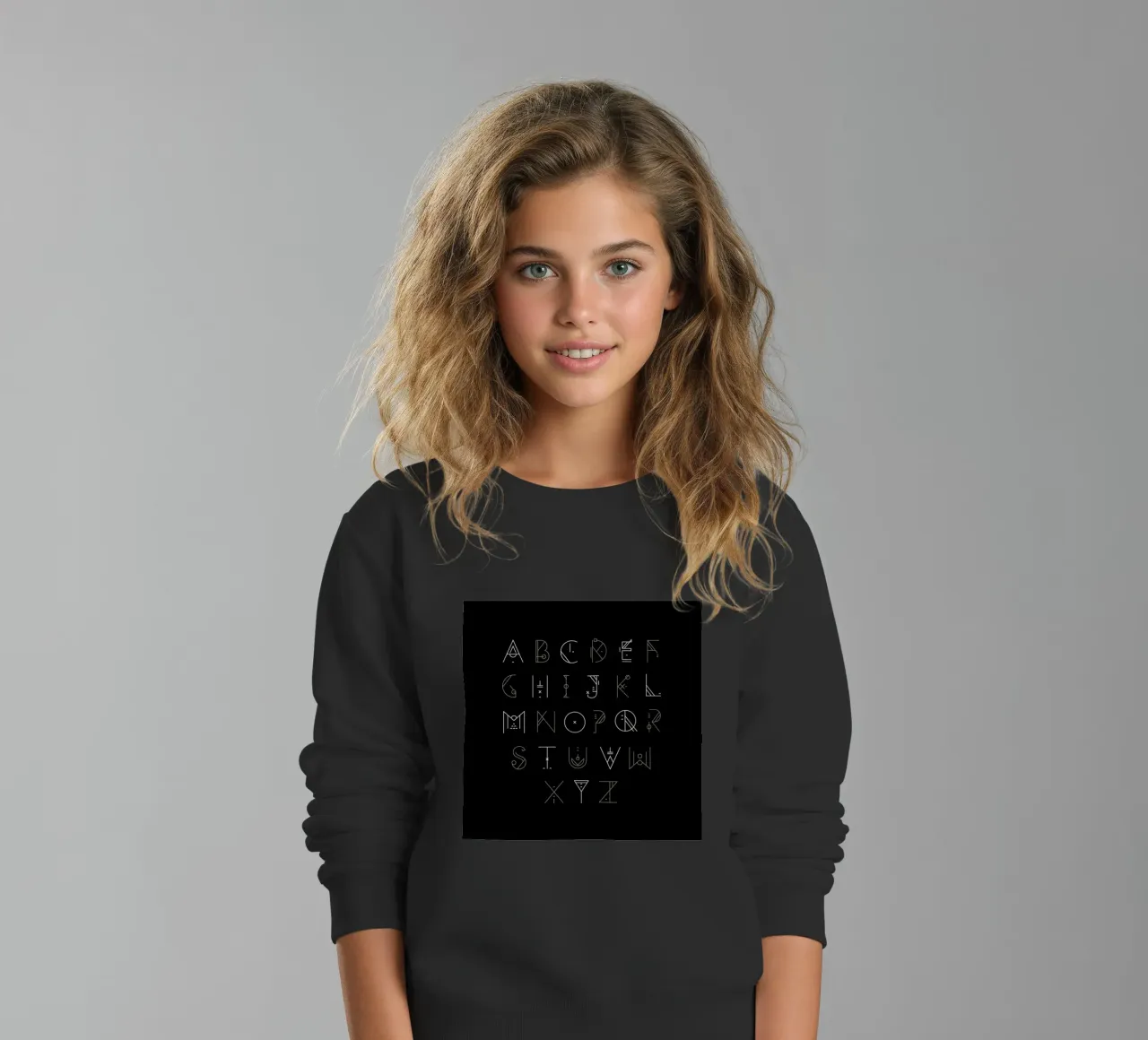 Zenith Font felpa bambino da Petros Afshar