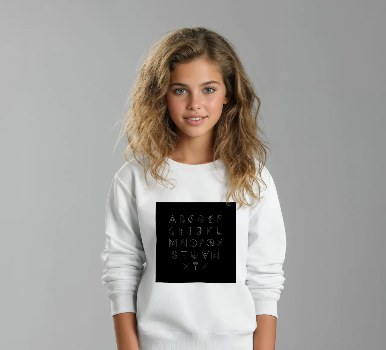 Zenith Font felpa bambino da Petros Afshar