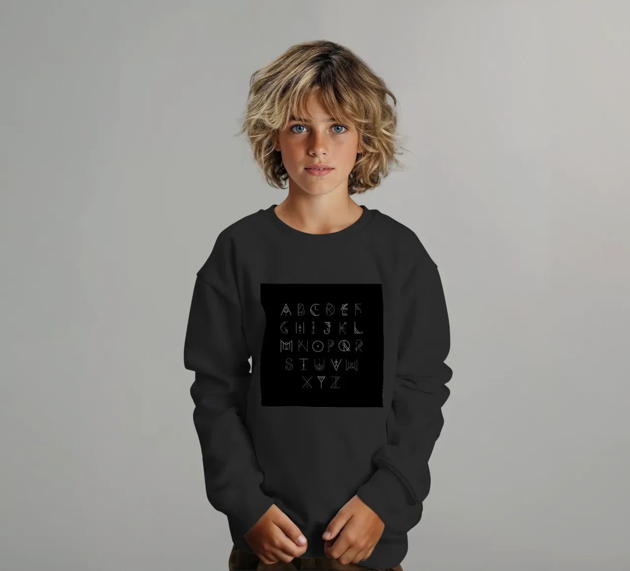 Zenith Font felpa bambino da Petros Afshar