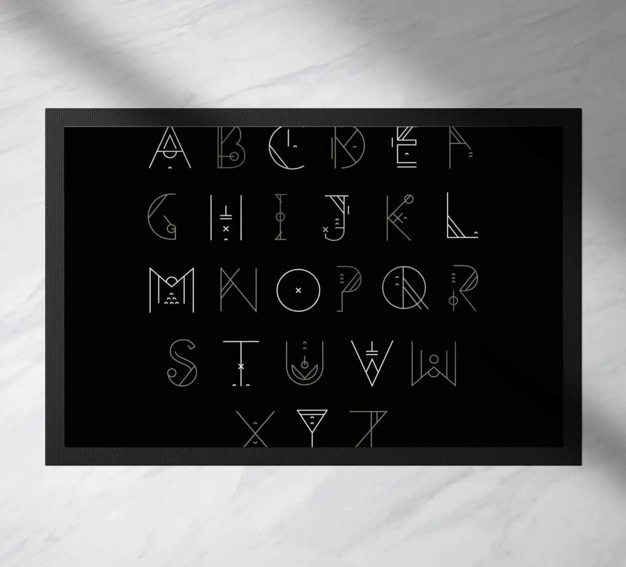 Zenith Font zerbino da Petros Afshar
