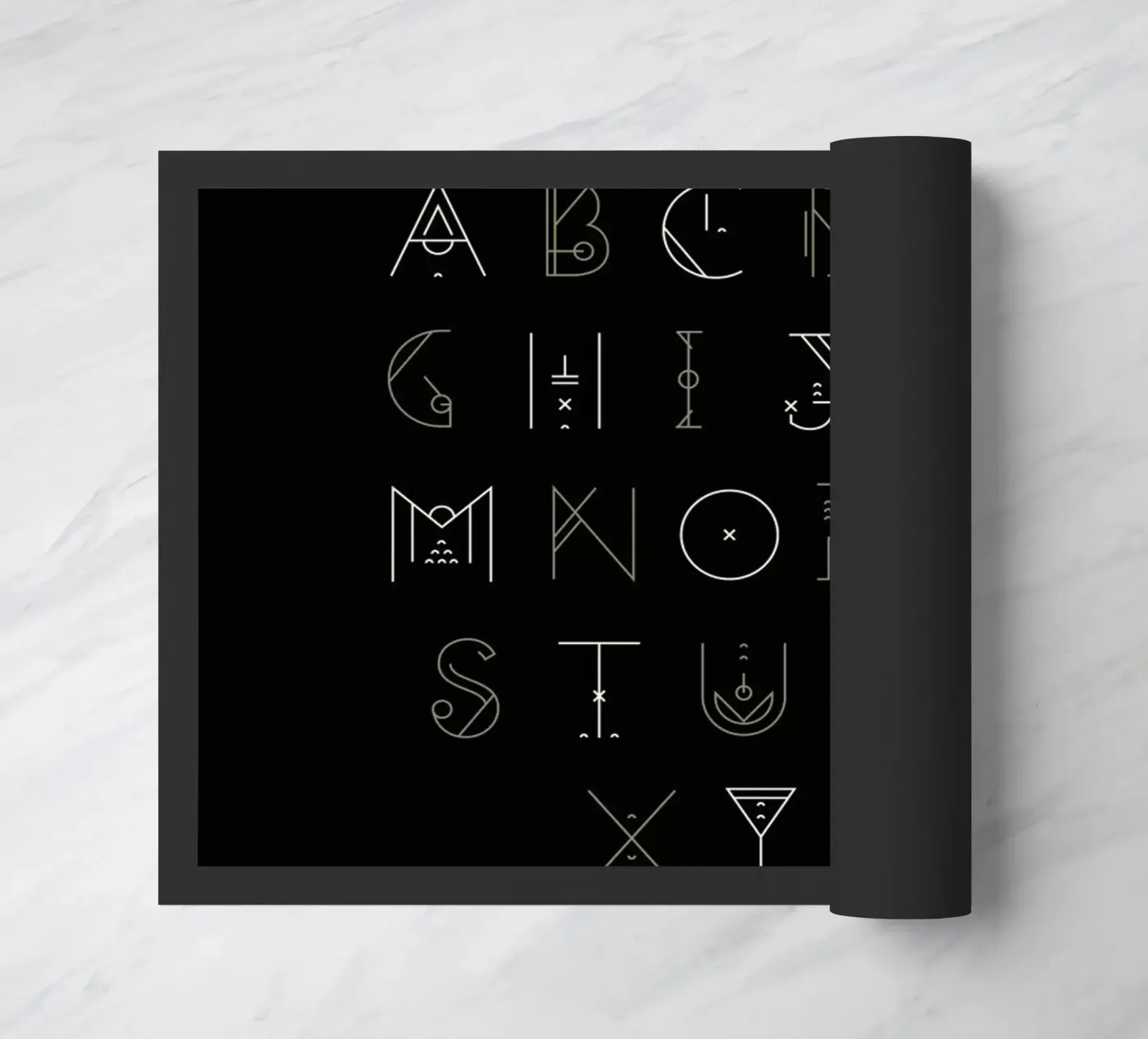 Zenith Font zerbino da Petros Afshar