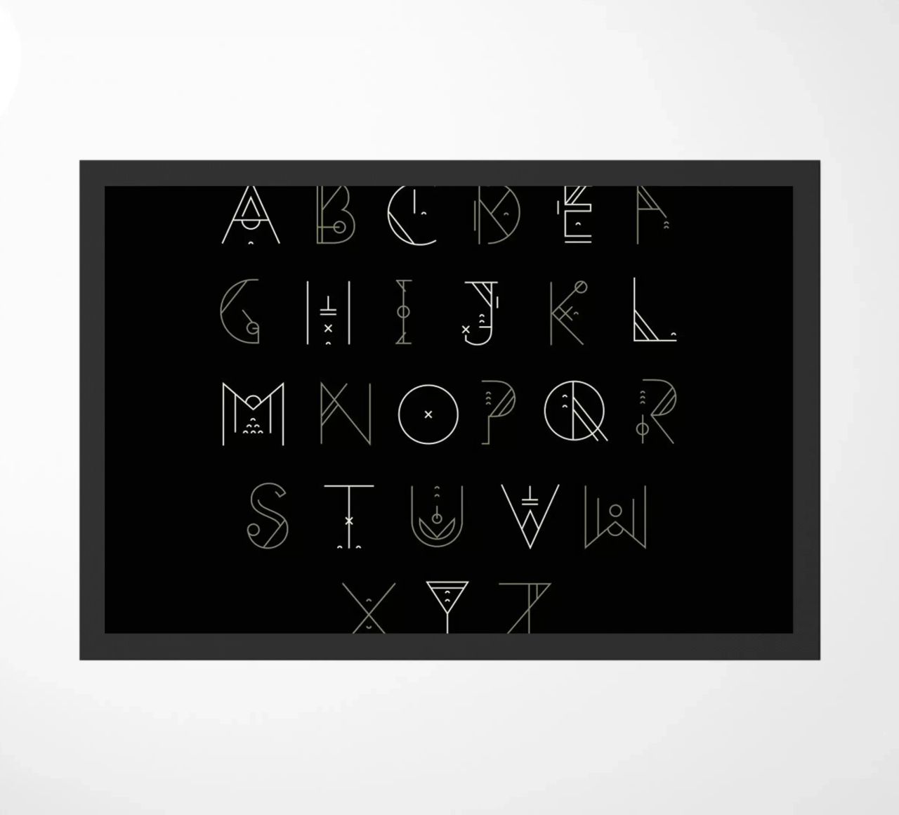 Zenith Font zerbino da Petros Afshar
