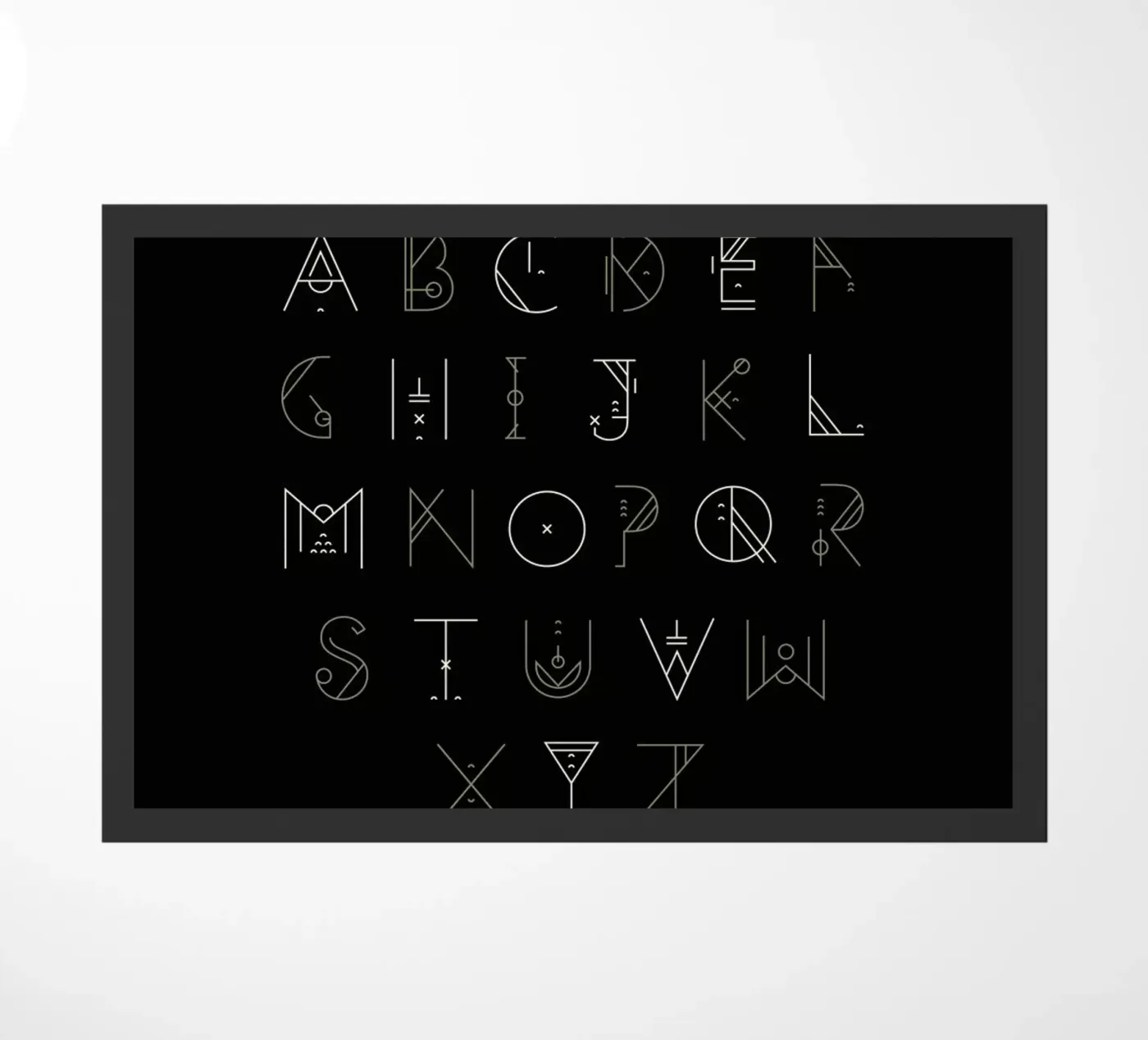 Zenith Font zerbino da Petros Afshar