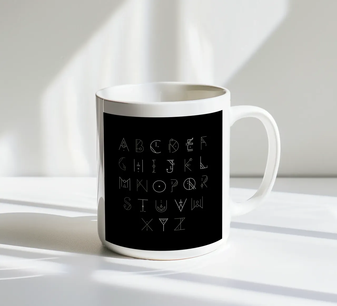 Zenith Font mug en céramique de Petros Afshar