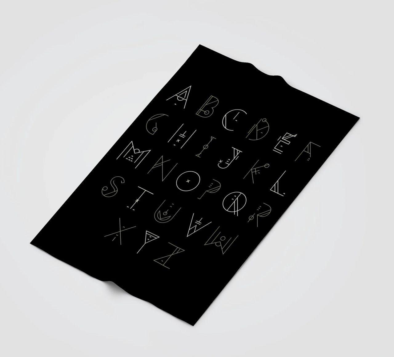 Zenith Font coperta in pile da Petros Afshar