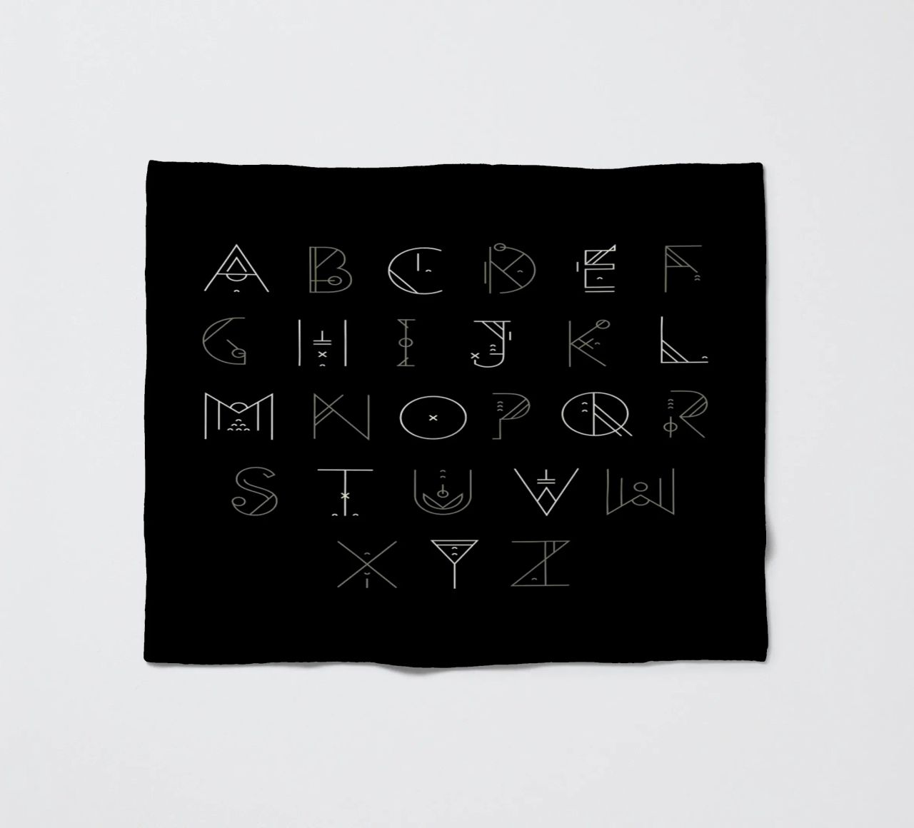 Zenith Font coperta in pile da Petros Afshar