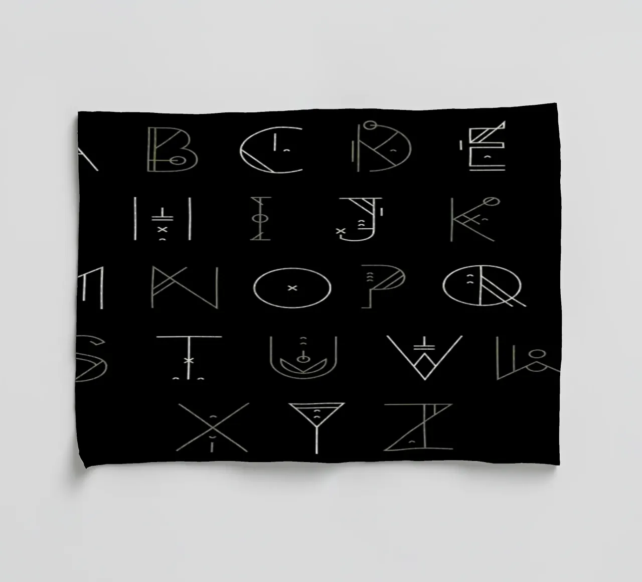 Zenith Font canovaccio da cucina da Petros Afshar