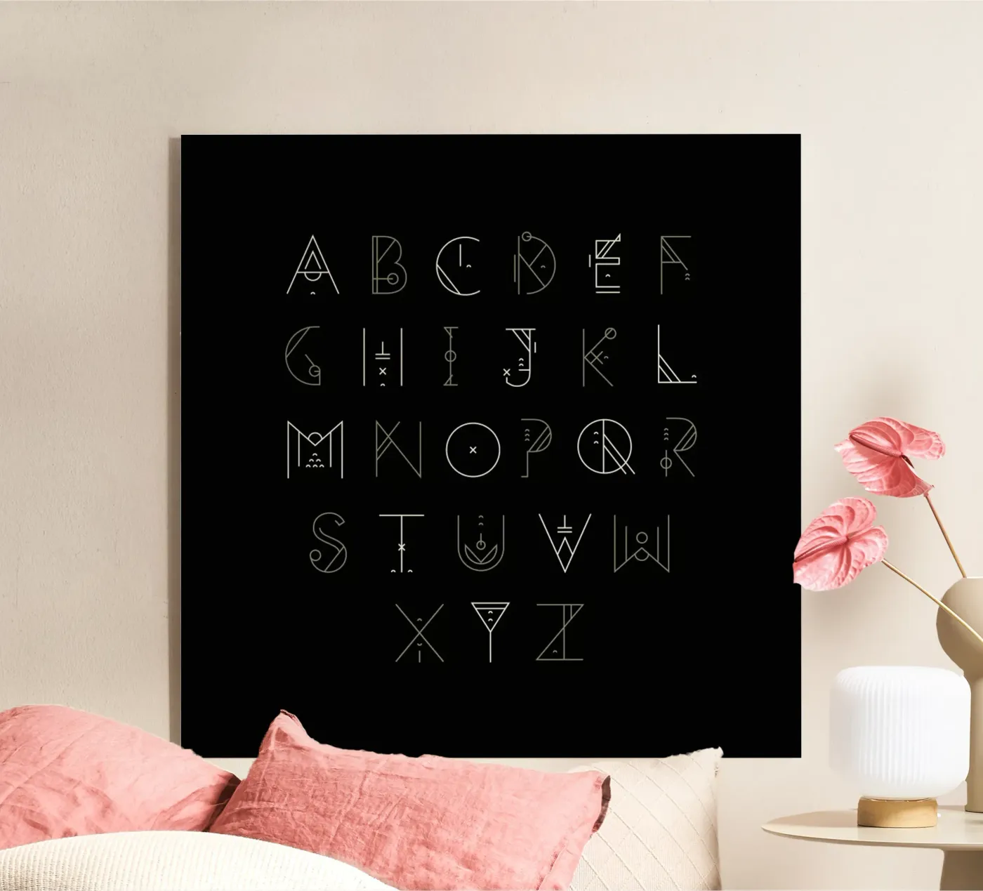 Zenith Font plexiglas de Petros Afshar