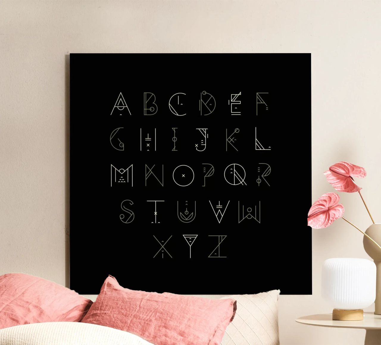 Zenith Font alluminio dibond da Petros Afshar