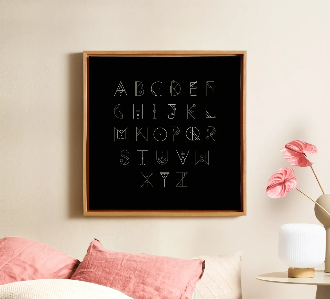 Zenith Font canvas by Petros Afshar