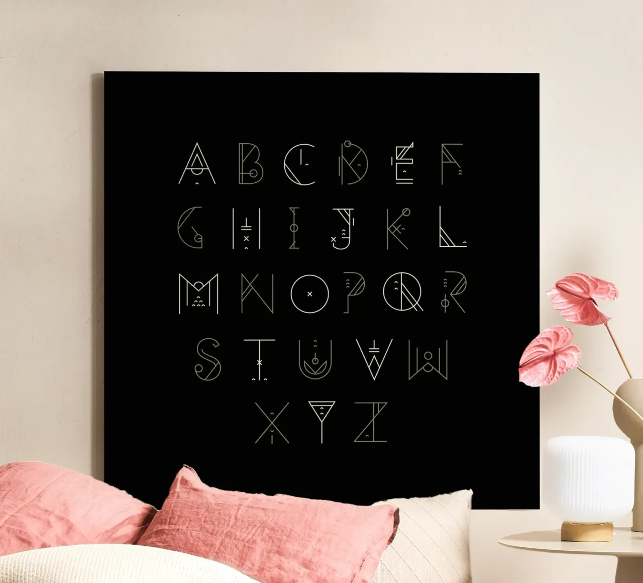 Zenith Font canvas by Petros Afshar