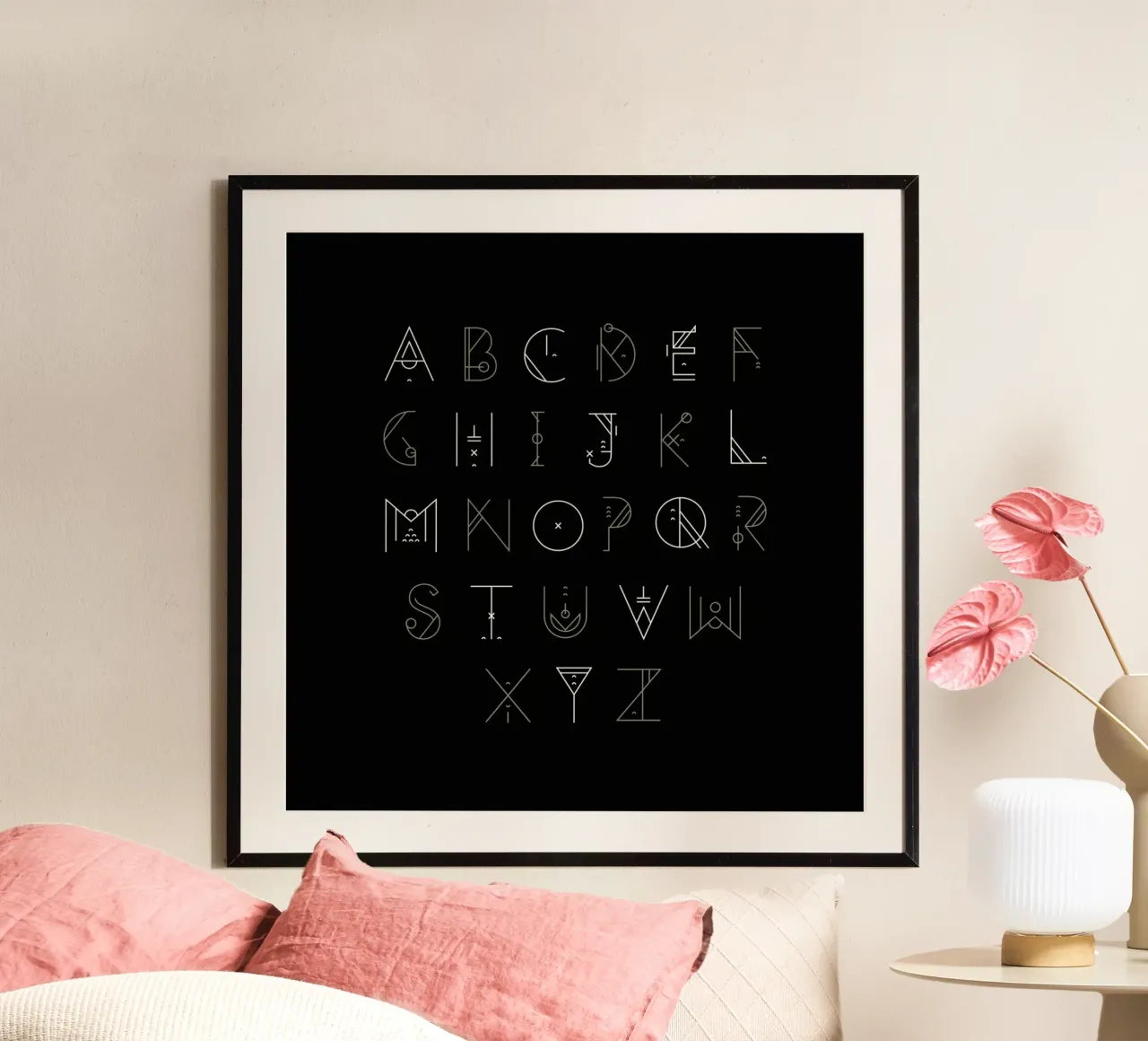 Zenith Font poster da Petros Afshar