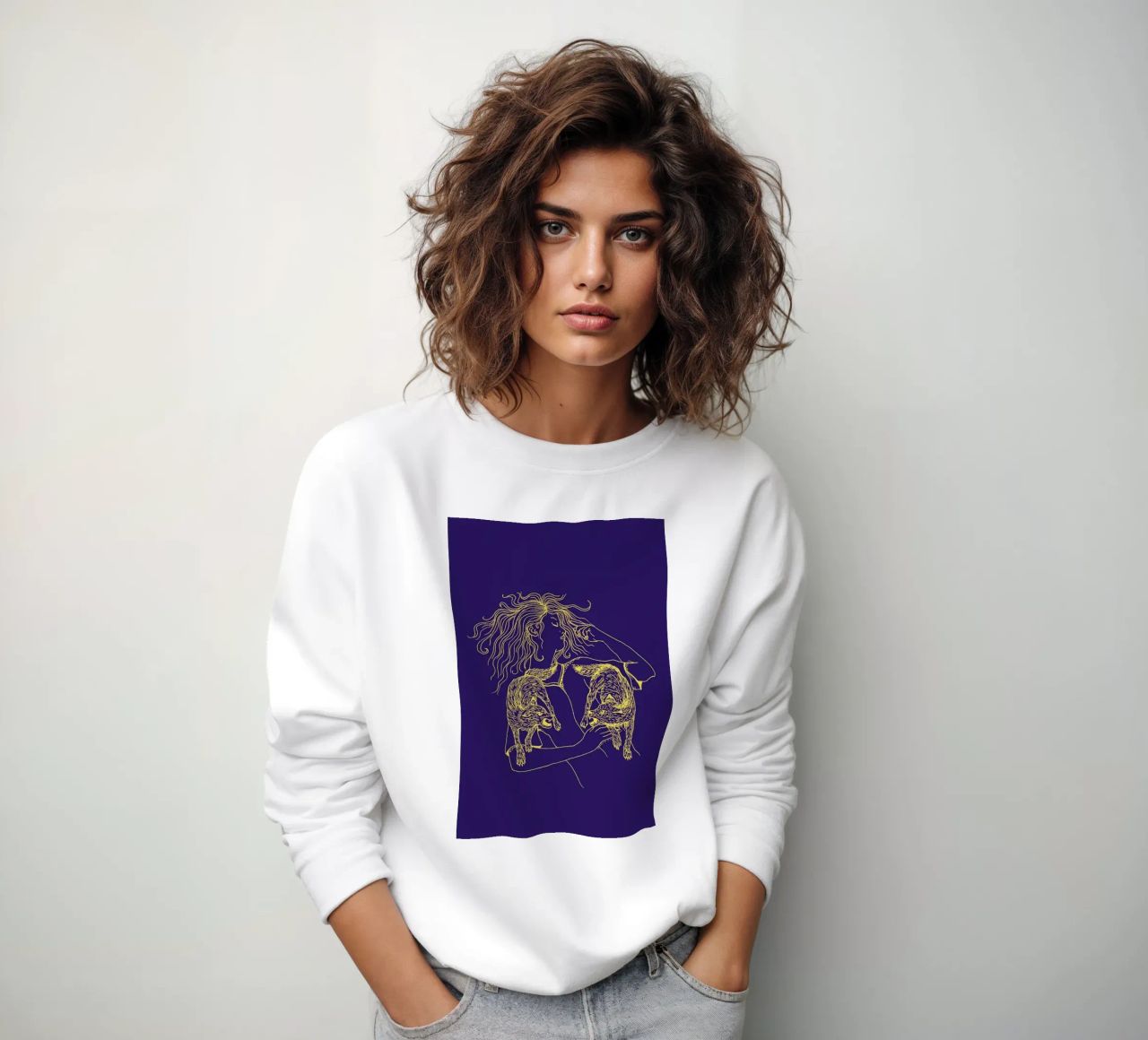 Wolves felpa da Daniela Roessler
