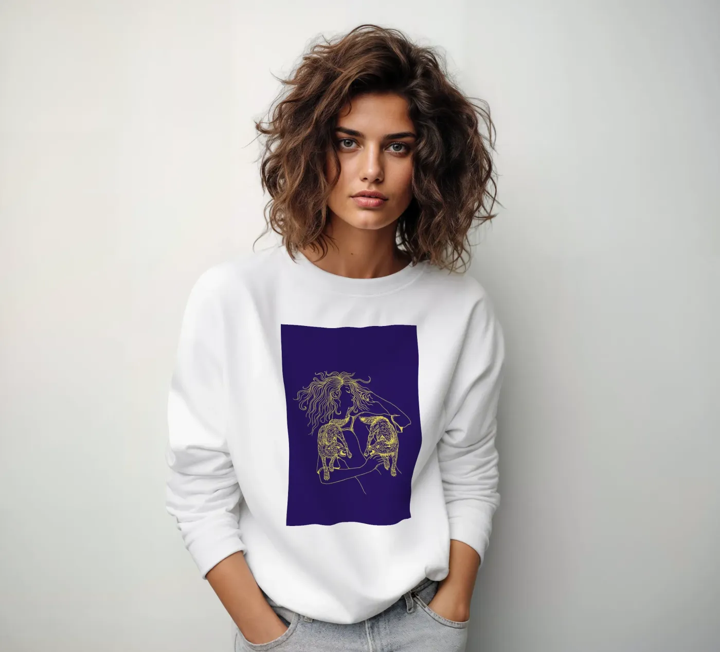 Wolves felpa da Daniela Roessler