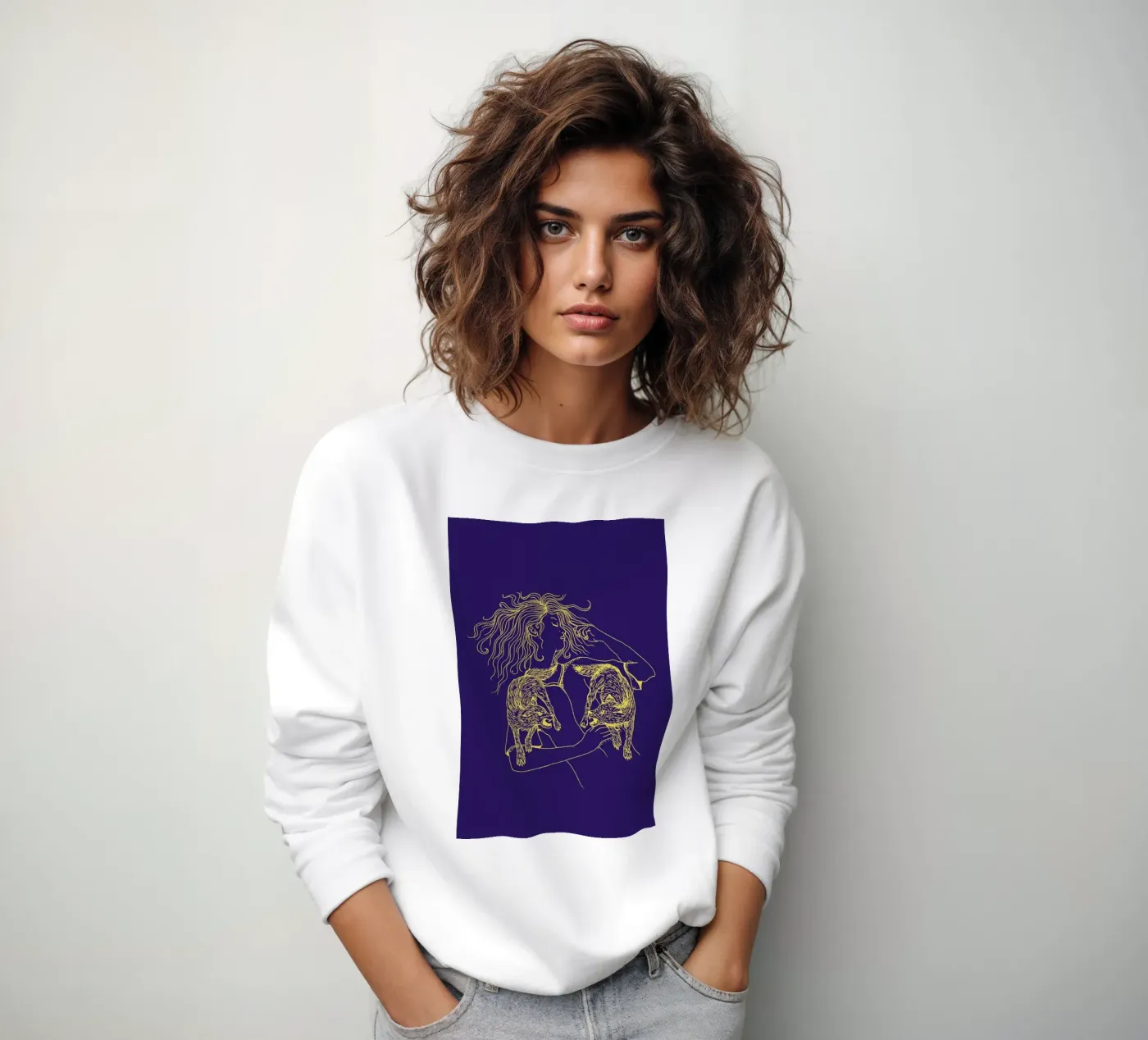 Wolves felpa da Daniela Roessler
