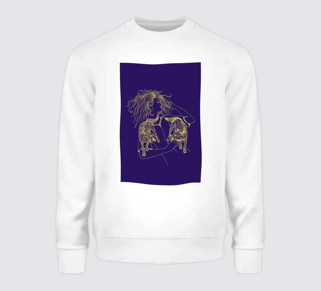 Wolves sudadera de Daniela Roessler