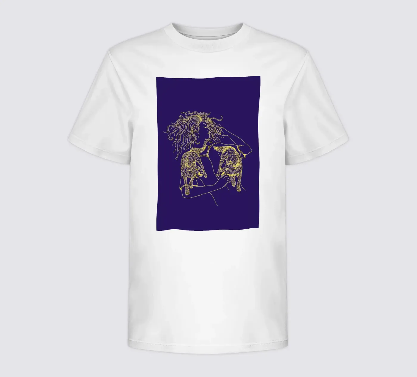Wolves t-shirt bambini da Daniela Roessler