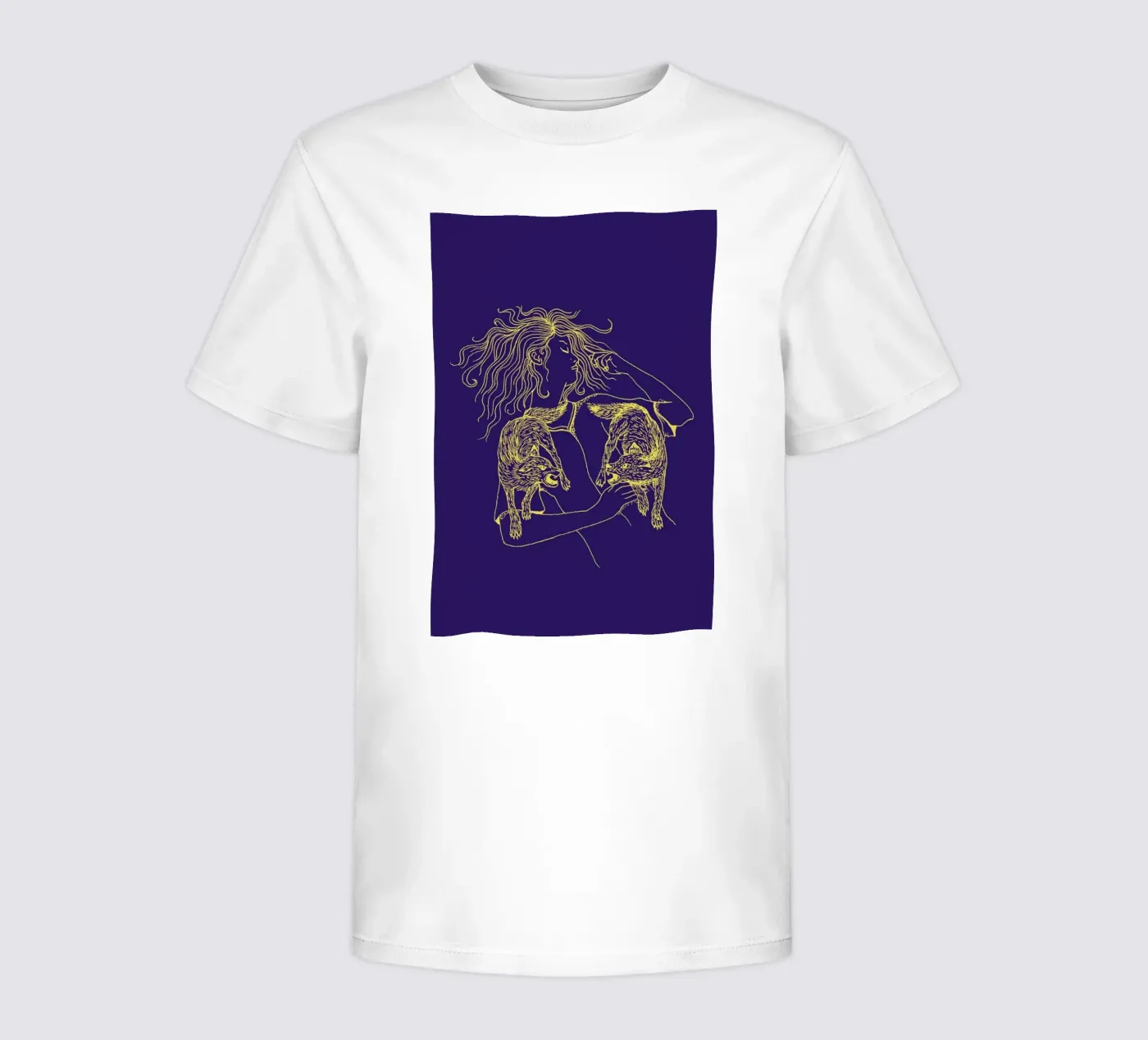 Wolves t-shirt bambini da Daniela Roessler