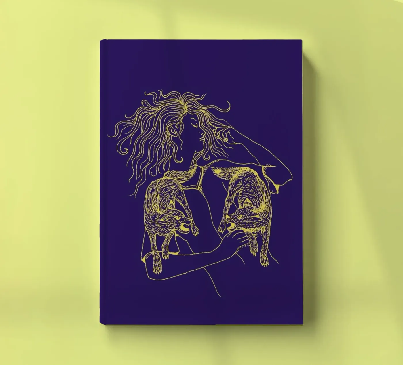 Wolves notebook by Daniela Roessler