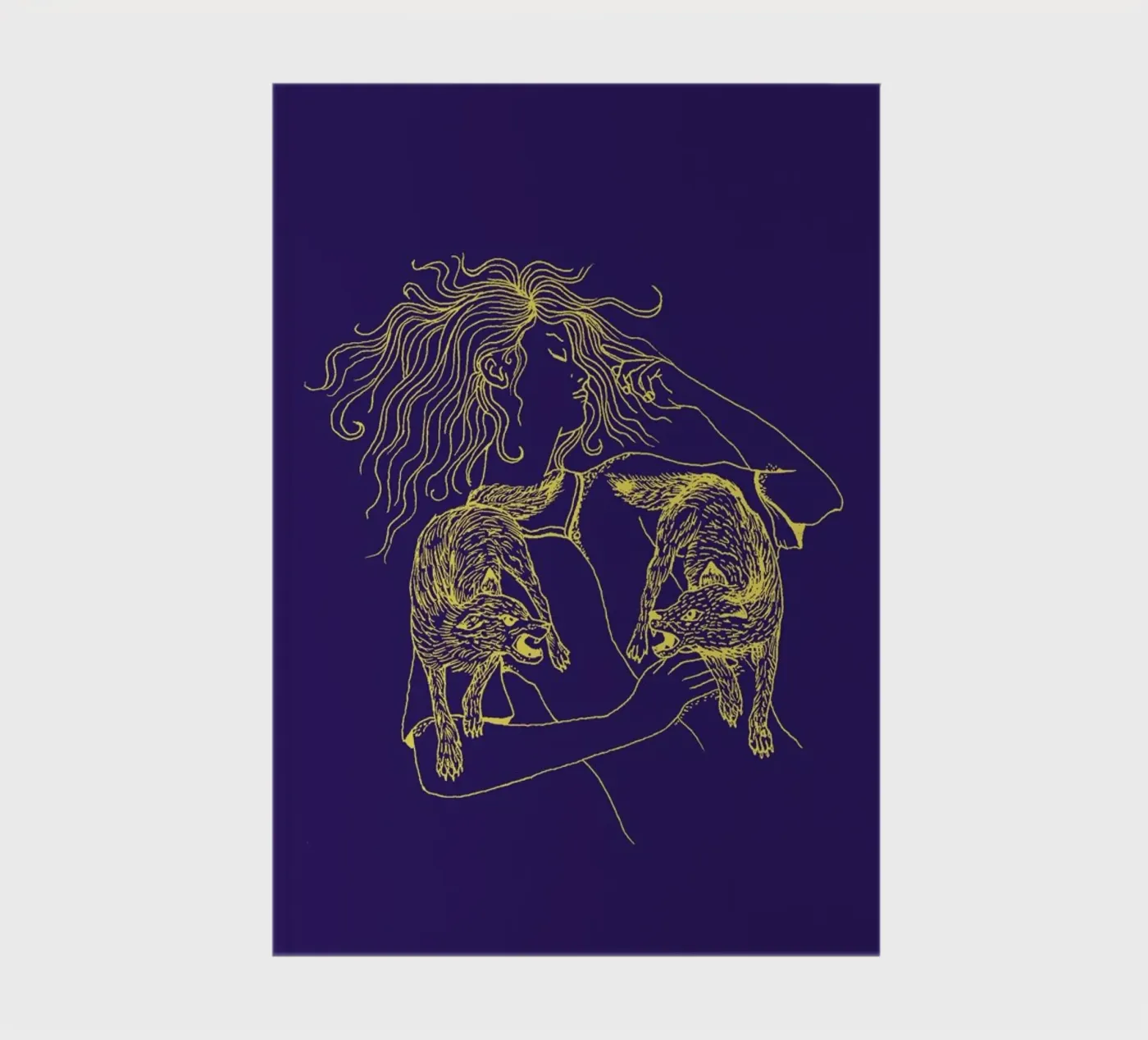 Wolves notebook by Daniela Roessler