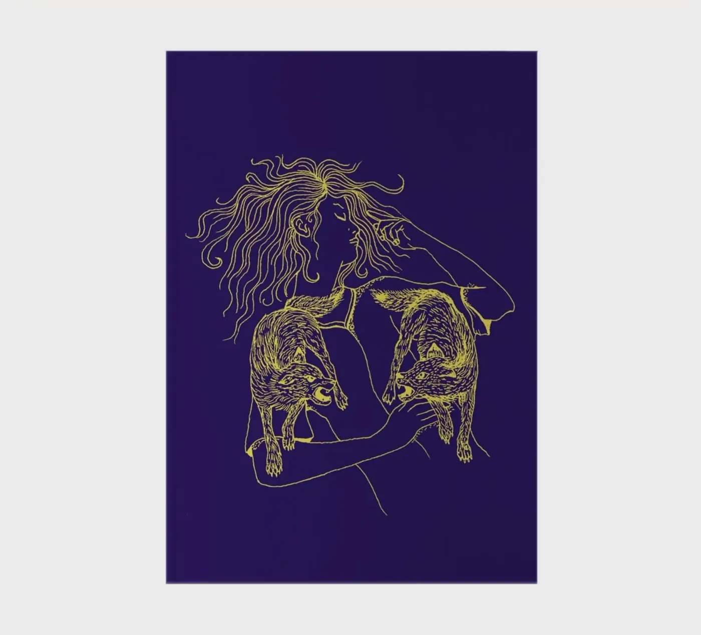 Wolves notebook by Daniela Roessler