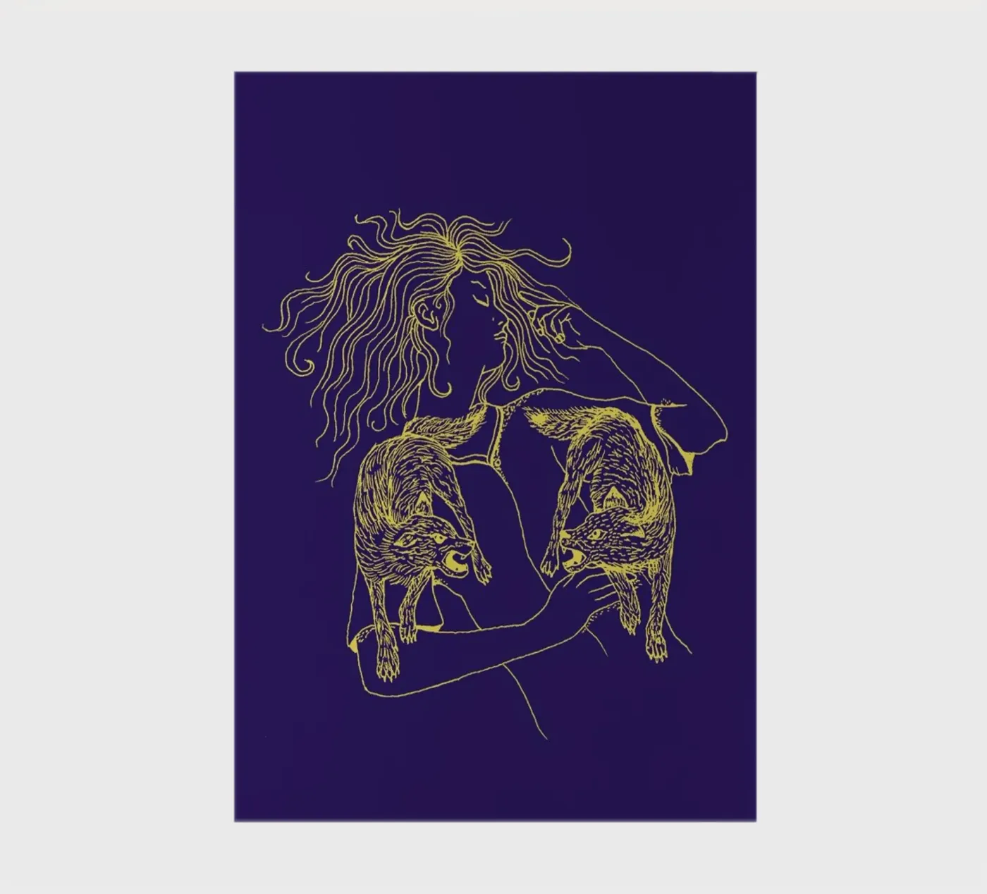 Wolves notebook by Daniela Roessler