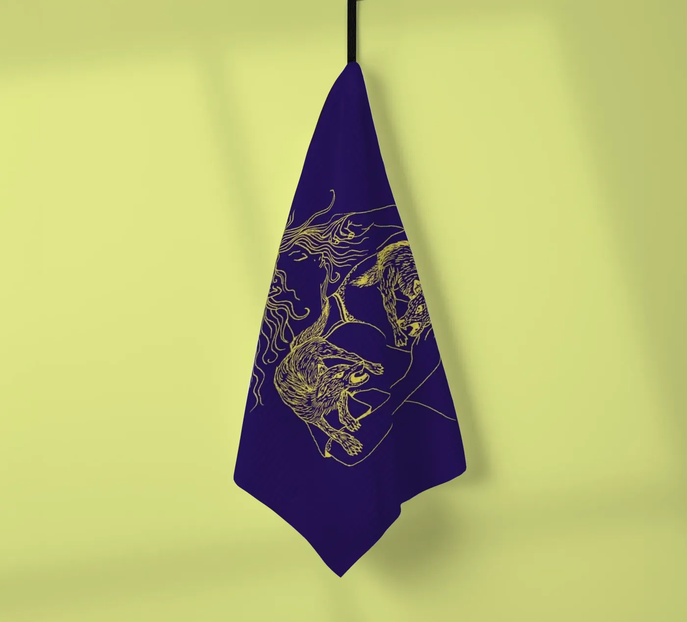 Wolves torchon de Daniela Roessler