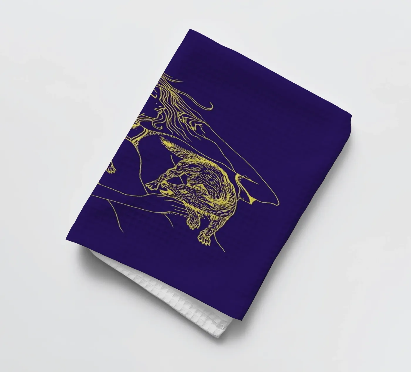 Wolves torchon de Daniela Roessler