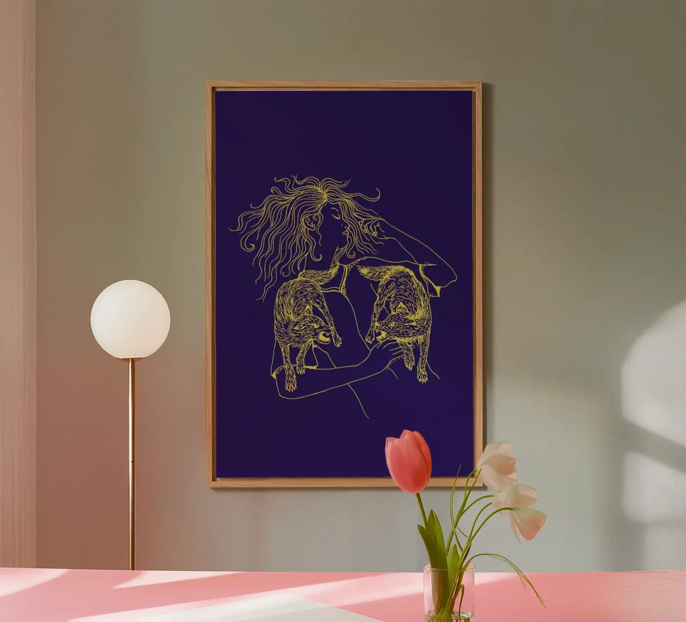 Wolves Forex-Platte von Daniela Roessler