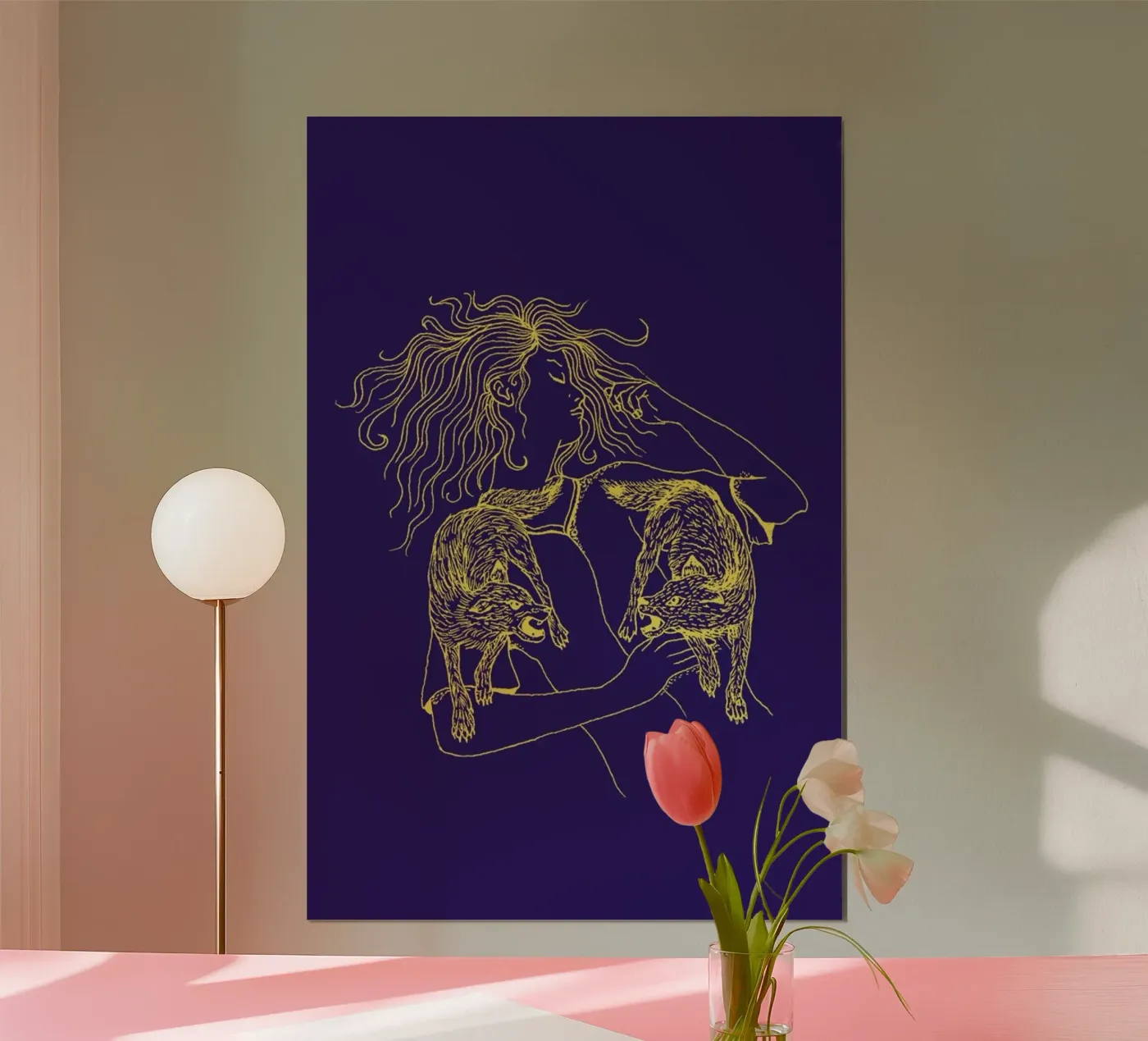 Wolves poster by Daniela Roessler